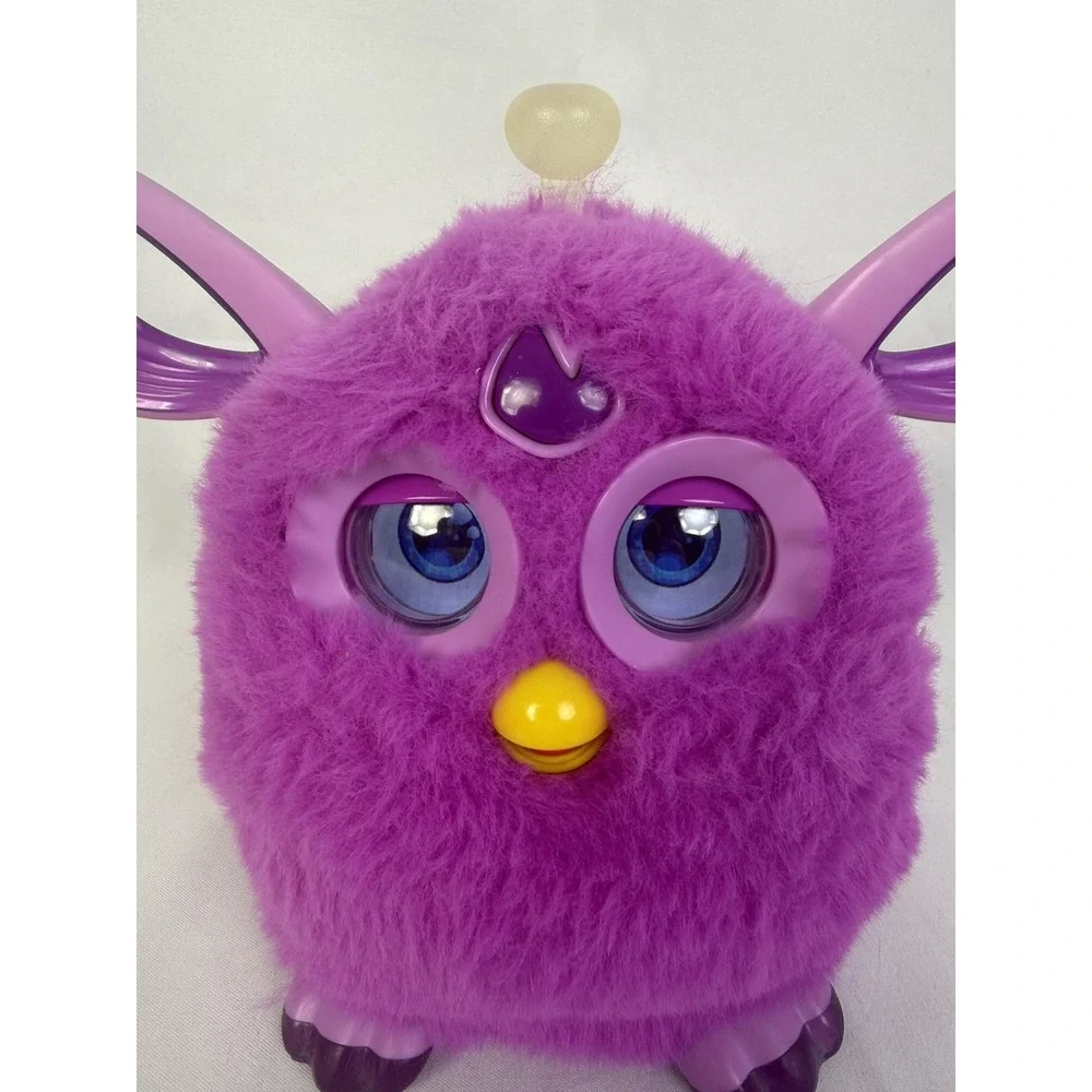 Furby Connect Bluetooth Hasbro 2016 Pink Purple Magenta Tested, WORKS NO MASK